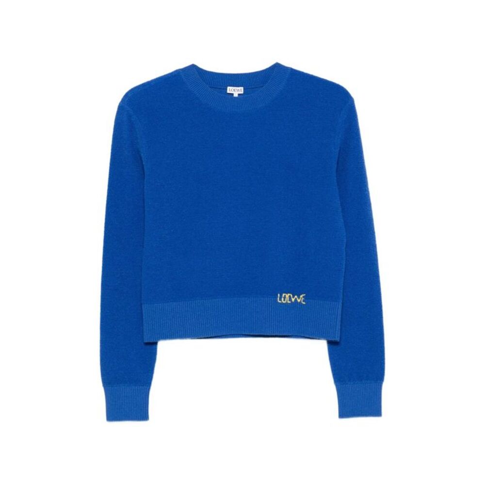 Loewe Women Logo Wool Sweater